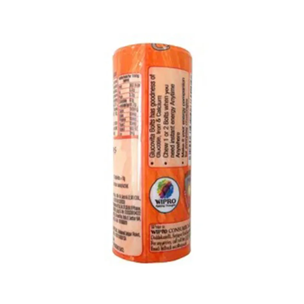 Glucovita Orange Flavour Bolts 1
