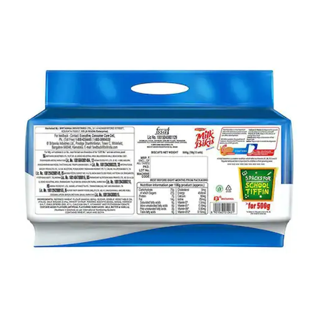 Britannia Milk Bikis Biscuits 1