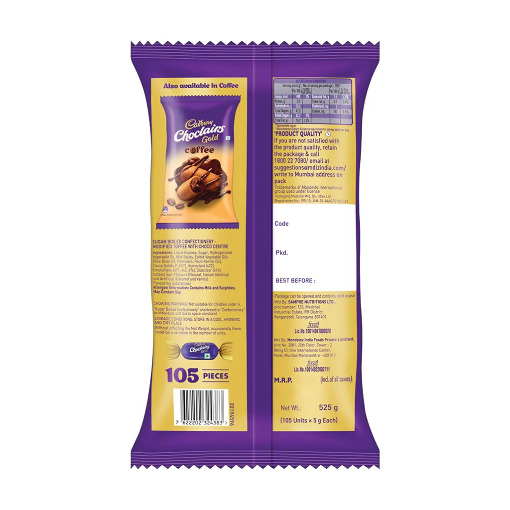 Cadbury Chocolairs Gold Home Pack 1