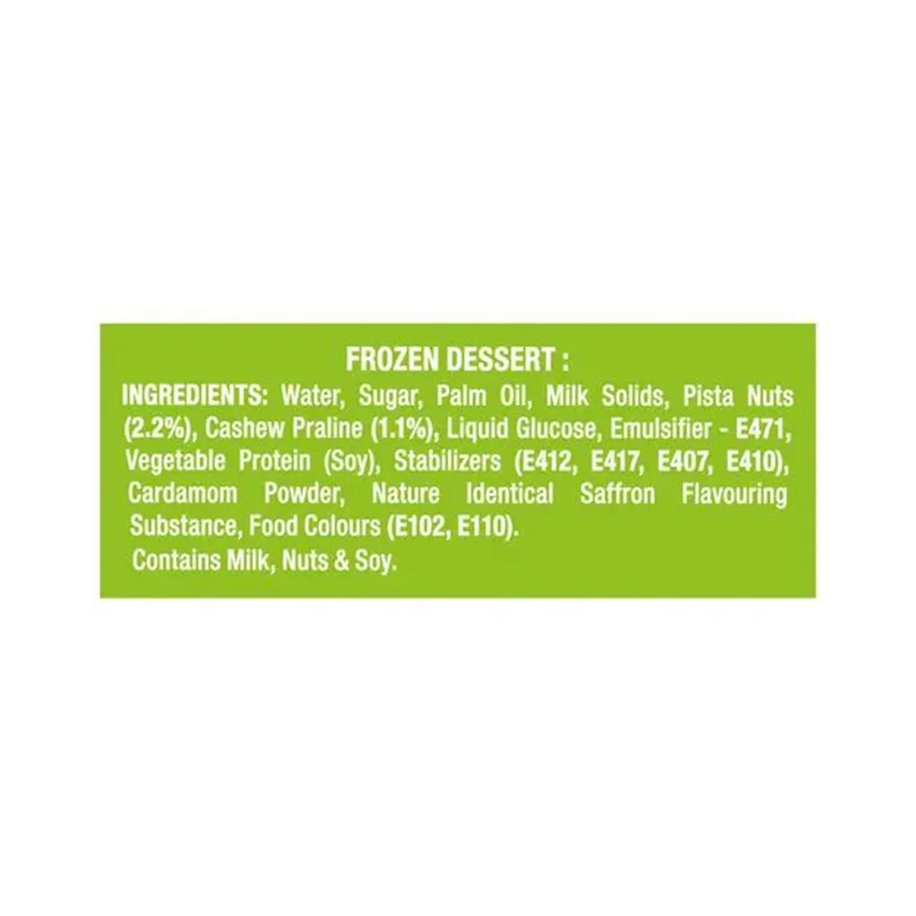 Kwality Walls Masjestic Kesar Pista Ice Cream Tub 2