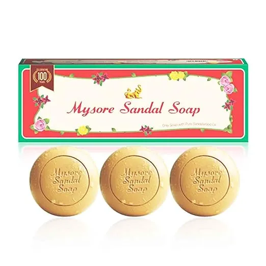 Mysore Sandal Soap (Pack of 3)