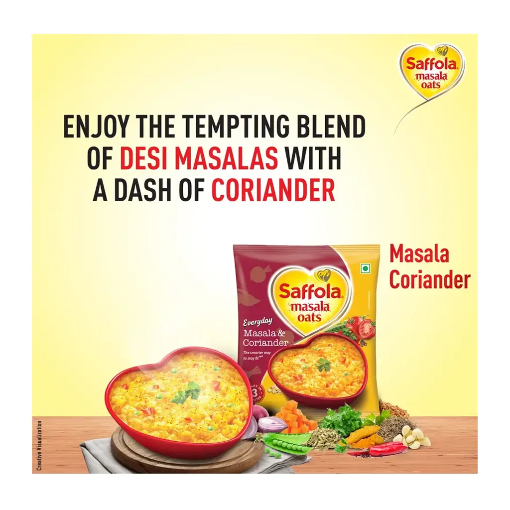 Saffola Masala & Corainder Oats 1