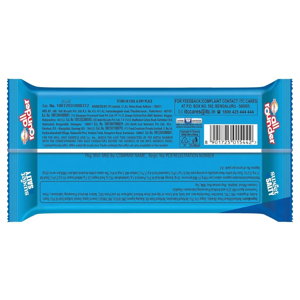 Sunfeast Sweet & Salt Biscuits 1