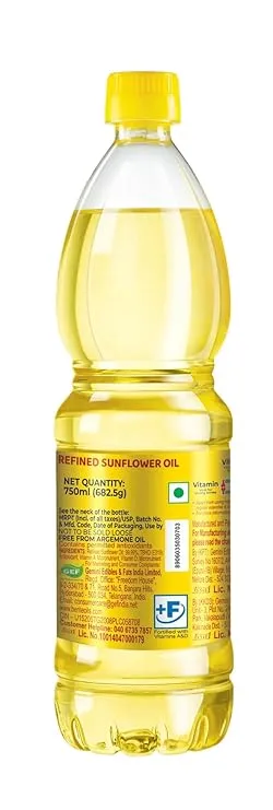 Be-Rite Refined Sunflower Oil PET Bottle 5