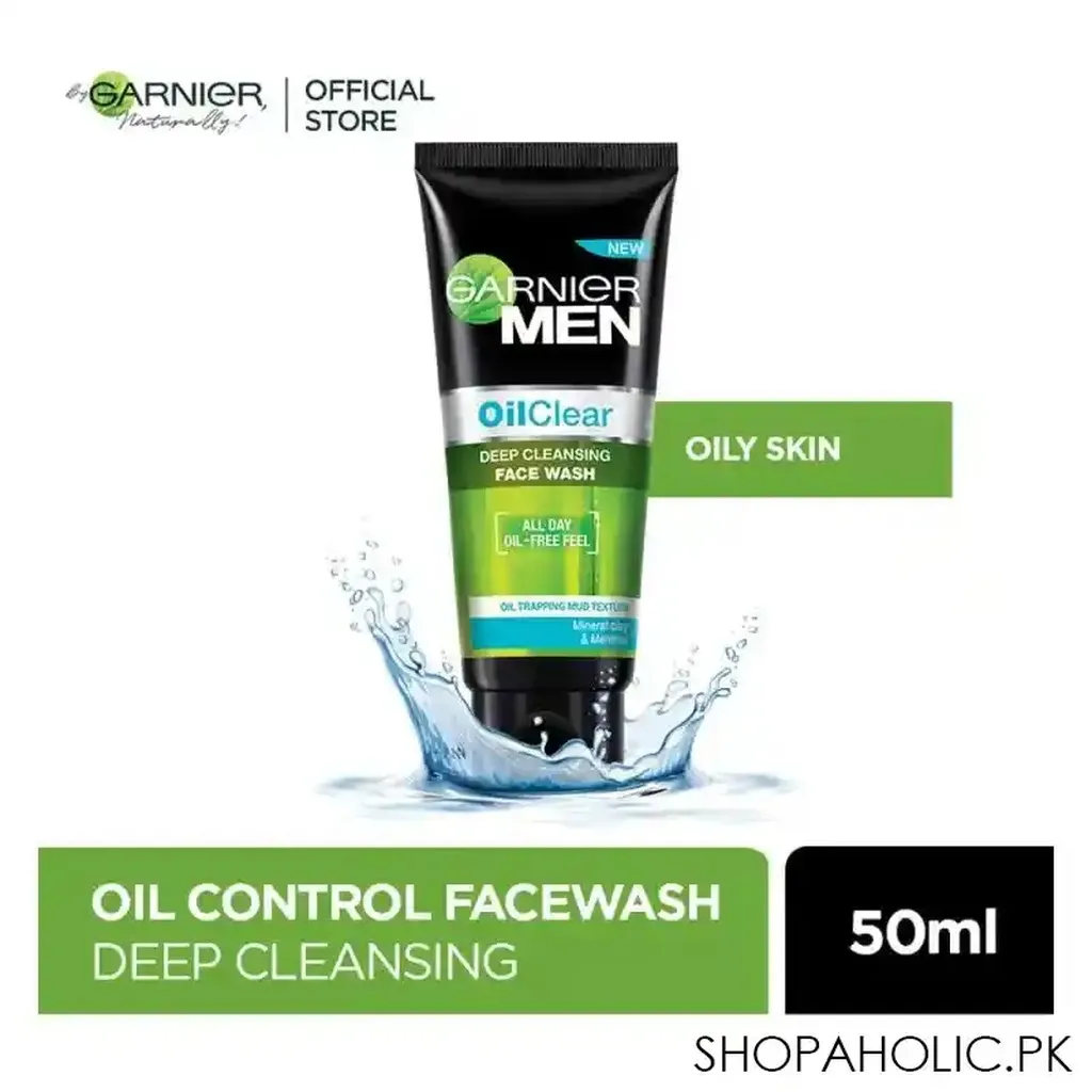 Garnier Men Oil Clear Face Wash