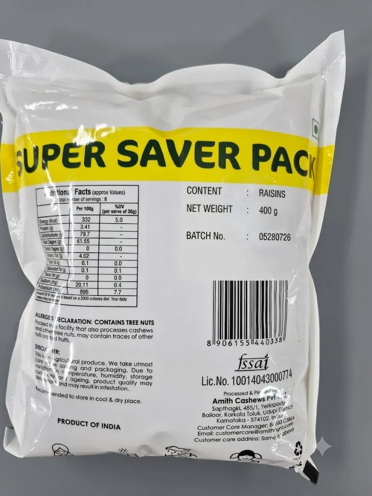 Raisin Super Saver Pack  1