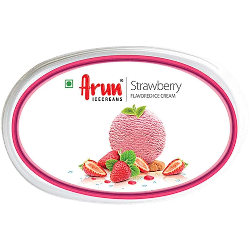 Arun Ice Cream Strawberry Flavoured