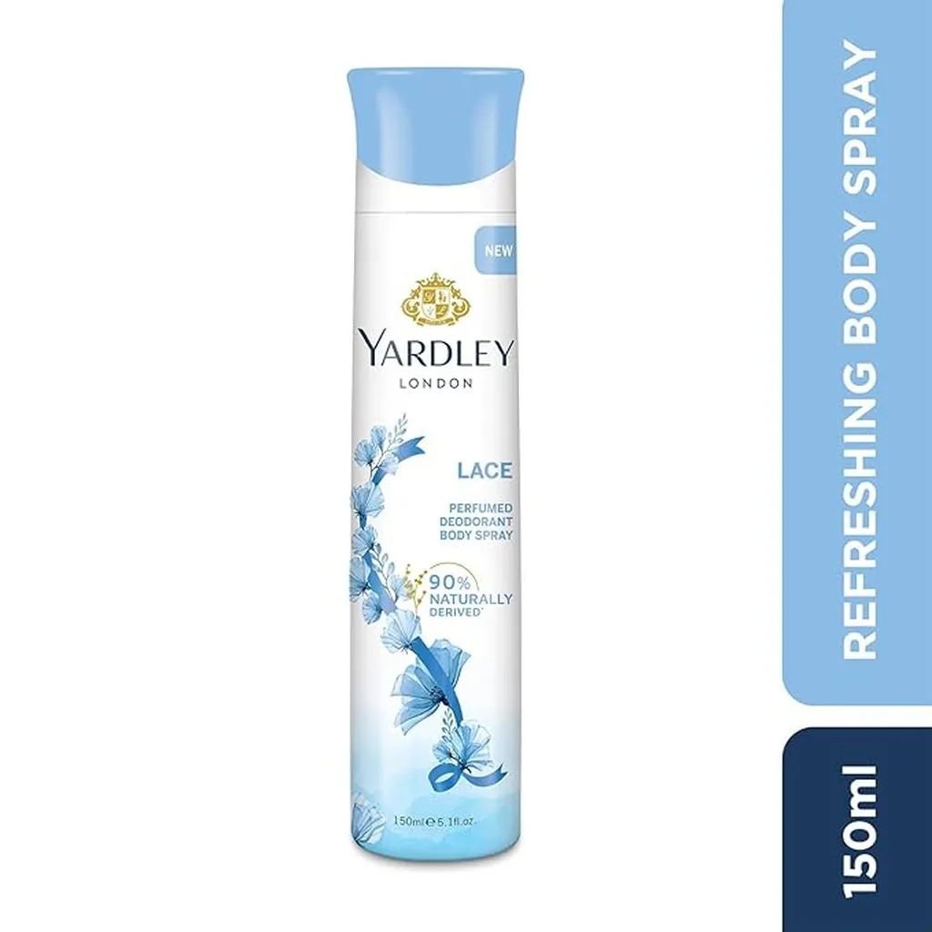 Yardley Body Spray Lace 1