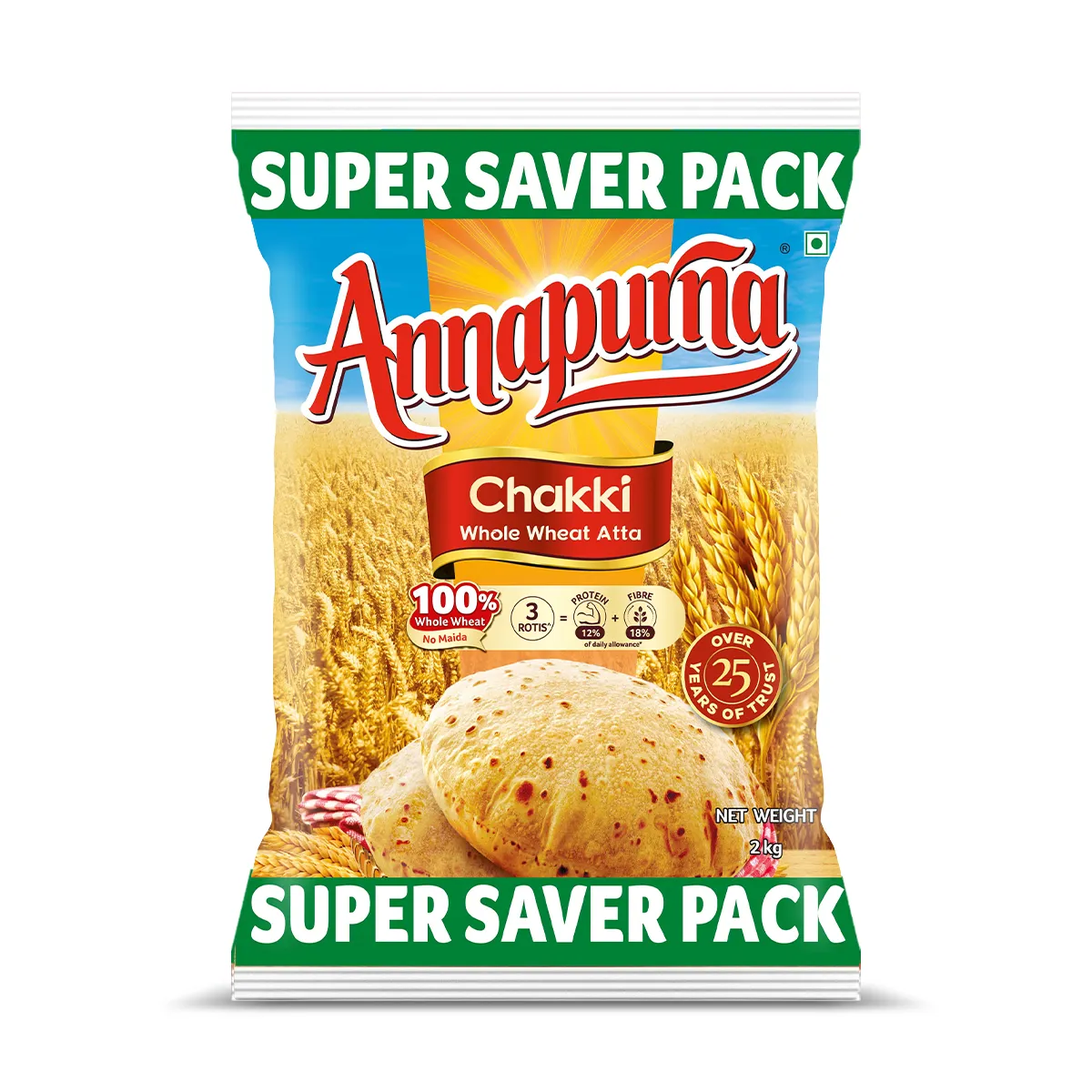 Annapurna Chakki Whole Wheat Atta