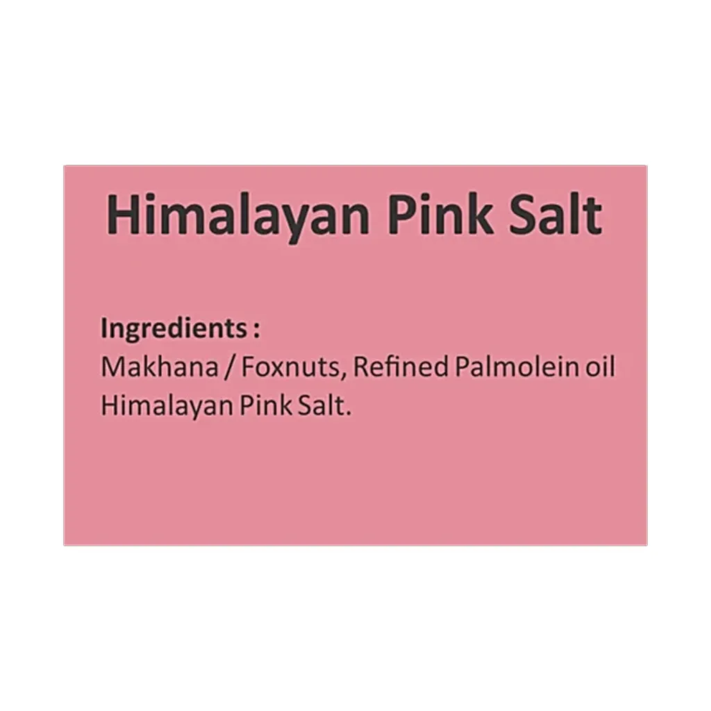 Makhanawala's Roasted Himalayan Pink Salt Makhana 2
