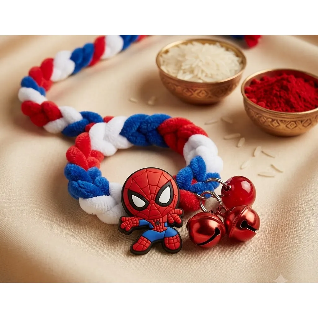 Teddy Rattle 02 Rakhi Assorted 1pc 3