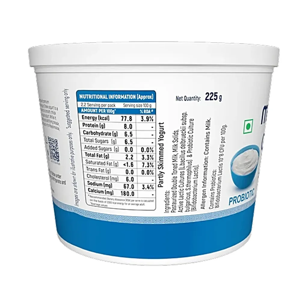 Milky Mist Greek Yogurt 1