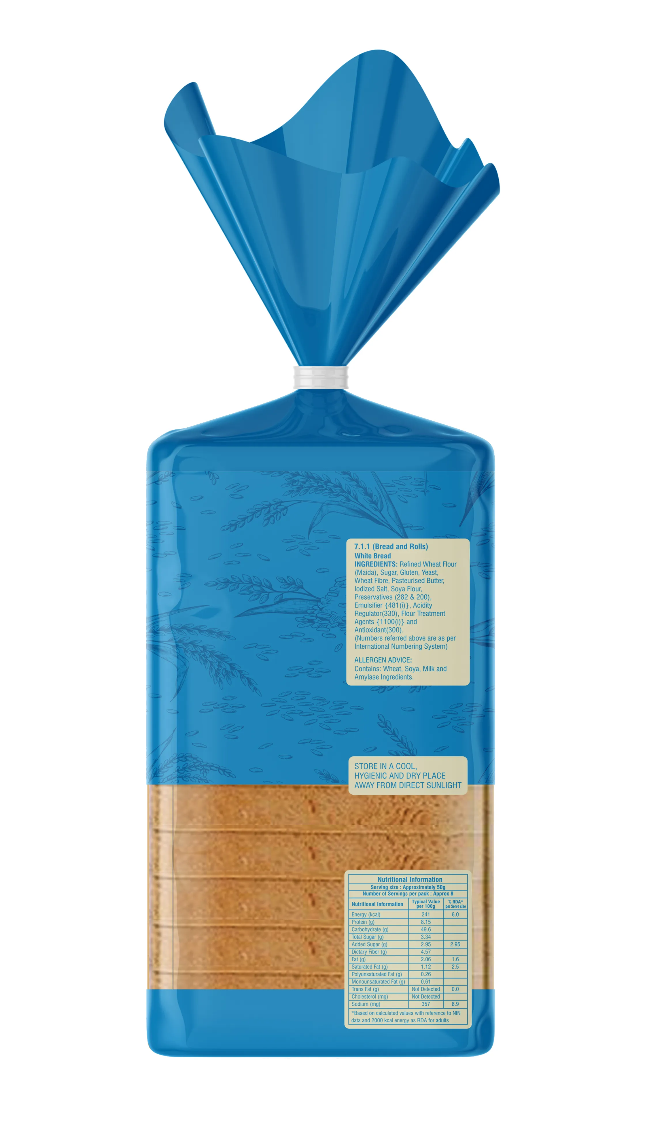 KPN Fresh Sandwich White Bread - Crafted with Pure Butter 2