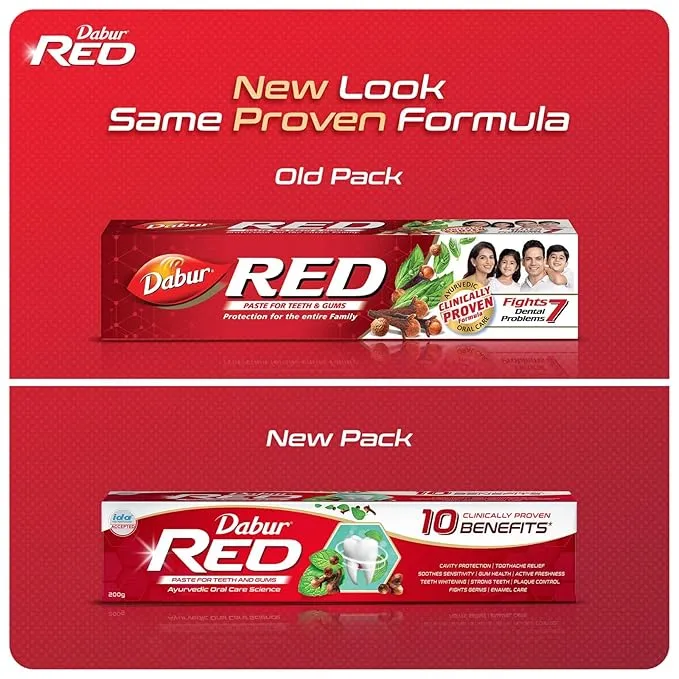Dabur Red Tooth Paste 6