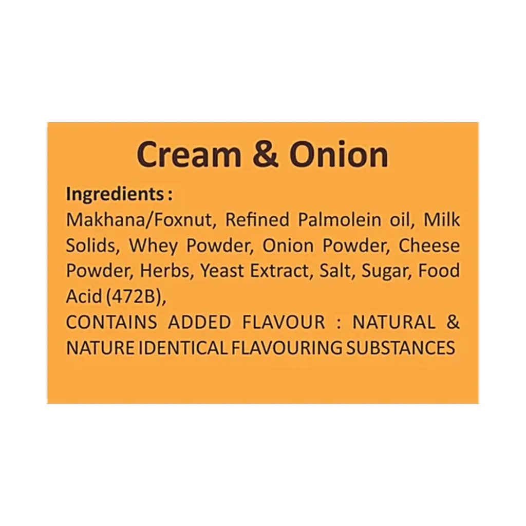 Makhanawala's Roasted Cream & Onion Makhana 2
