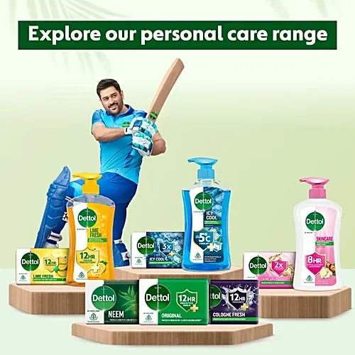 Dettol Intense Cool Bar Soap (Pack of 5) 7