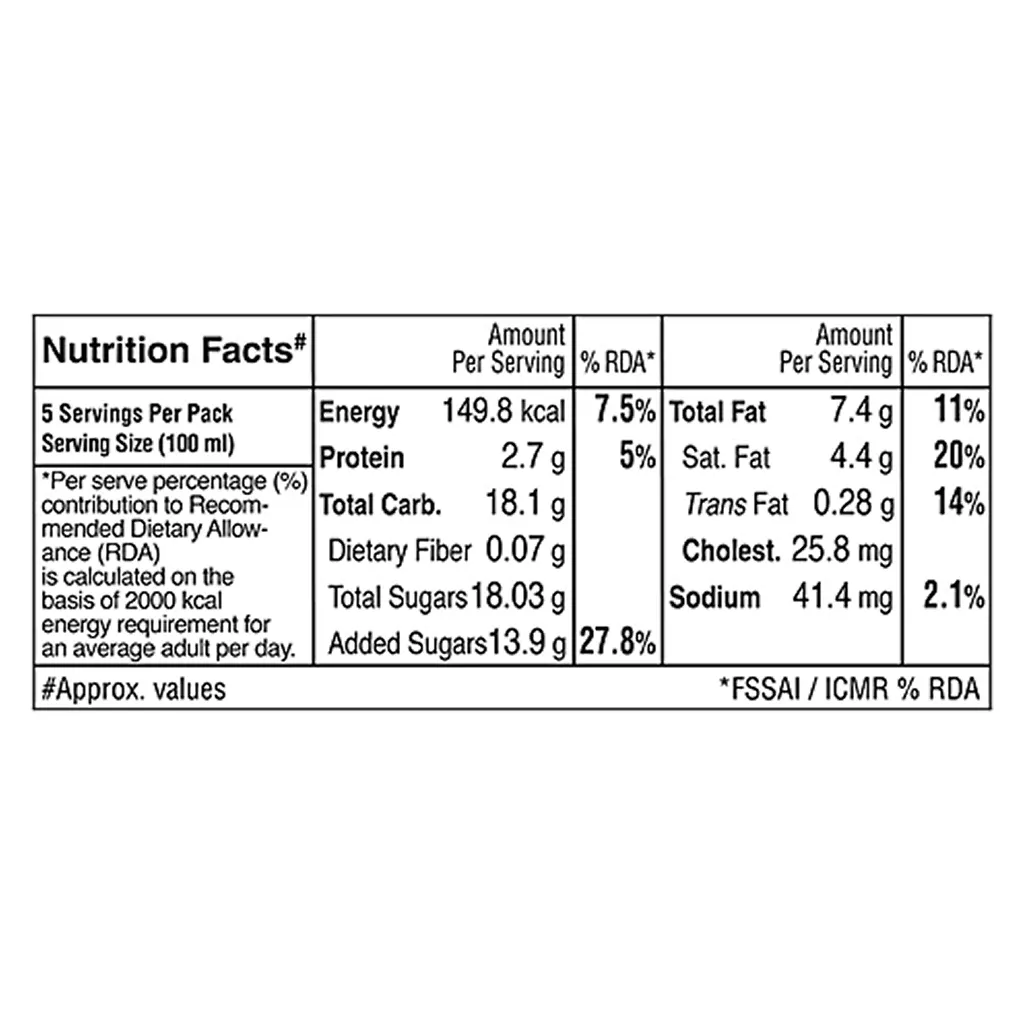 Arun Ice Cream Butterscotch Flavoured 1 Ltr 3
