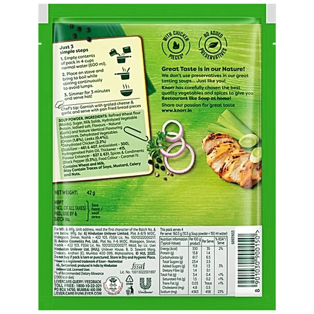 Knorr Chicken Delight Soup 40g 1