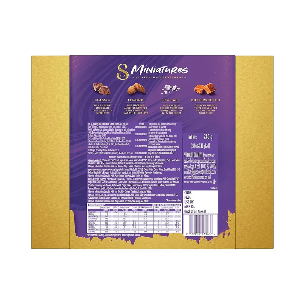 Cadbury Silk Mignonettes Large 1