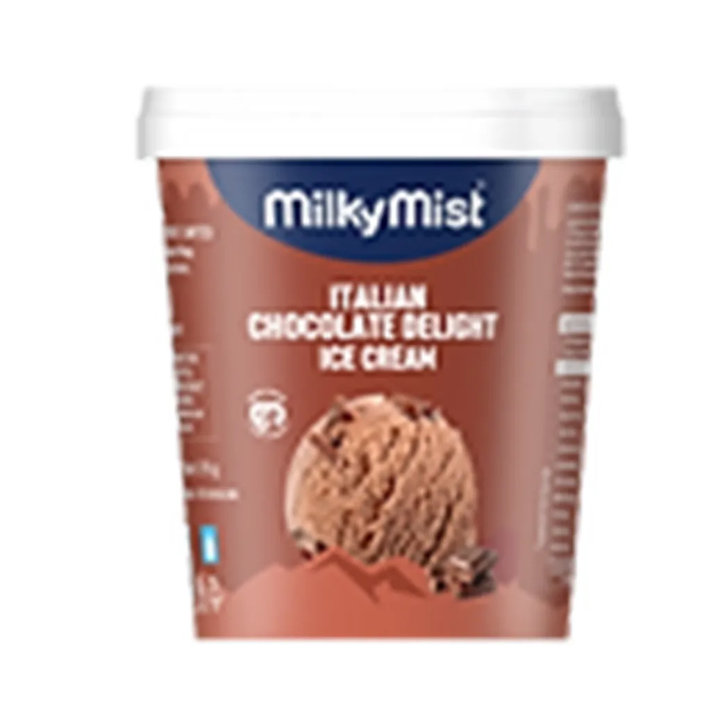 Milky Mist Chocolate Ice Cream Tub