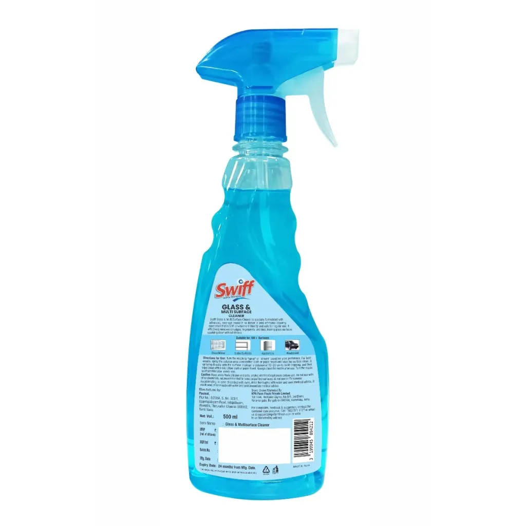 Swiff Glass and Multisurface Cleaner Spray Bottle 1