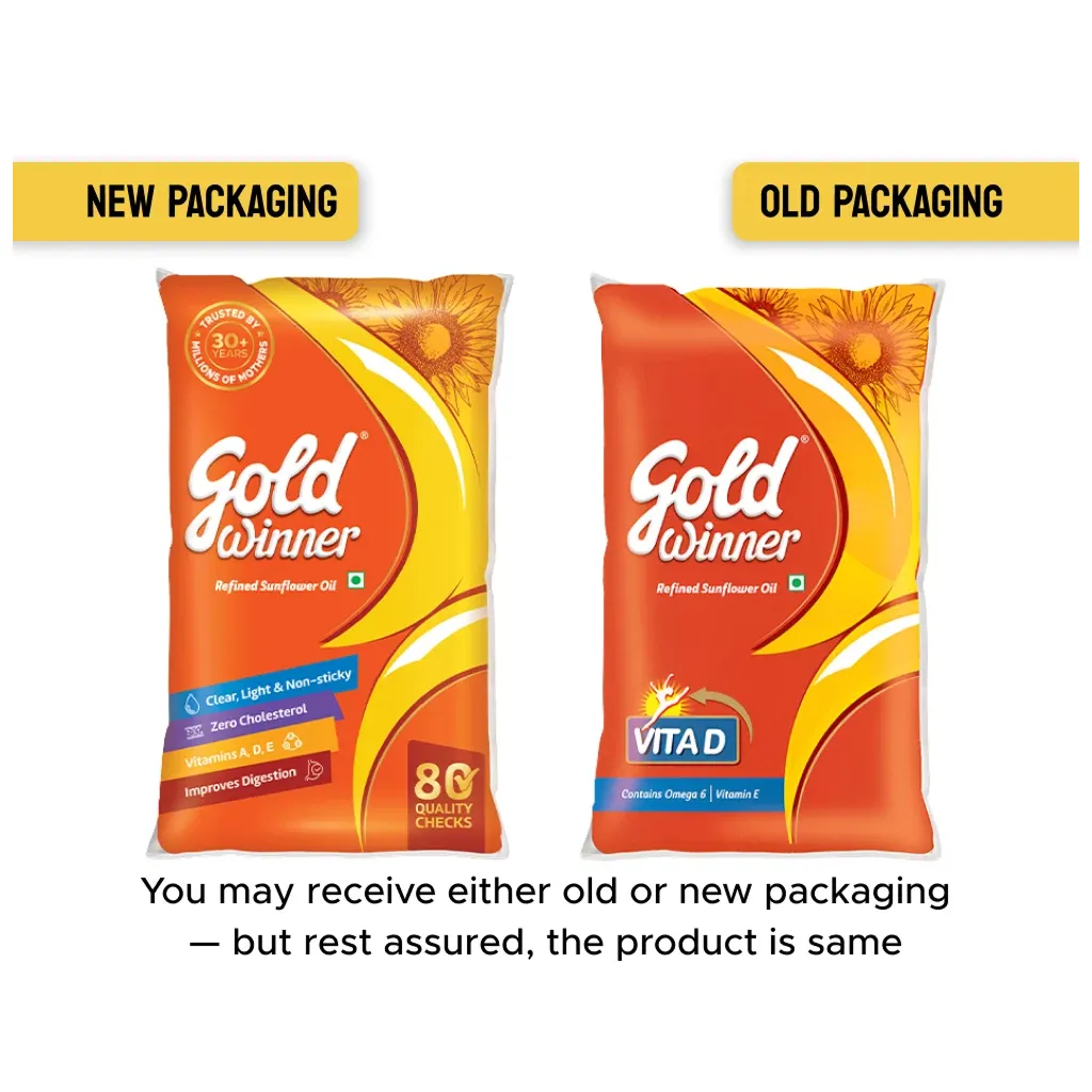 Gold Winner Refined Sunflower Oil 1