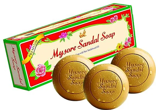 Mysore Sandal Soap (Pack of 3) 1