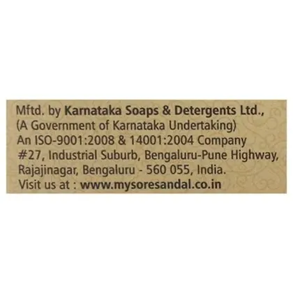 Mysore Gold Sandal Soap 6