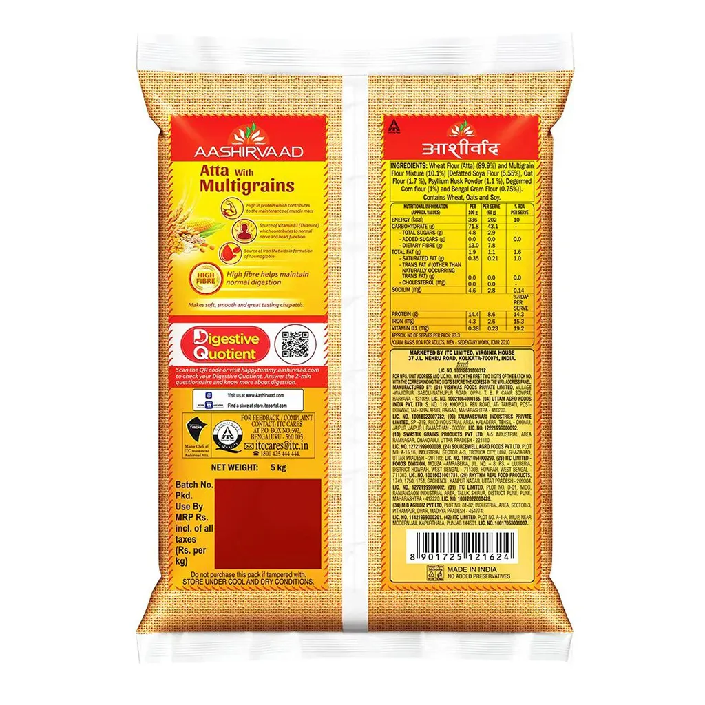 Aashirvaad Multigrains Atta 1