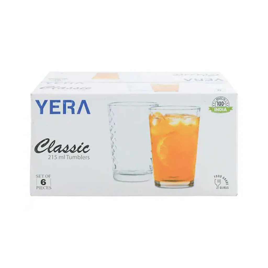 Yera Water Tumbler - Pack of 6