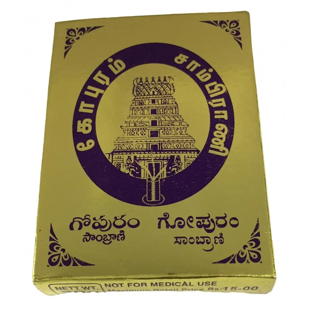 Gopuram Sambrani Box