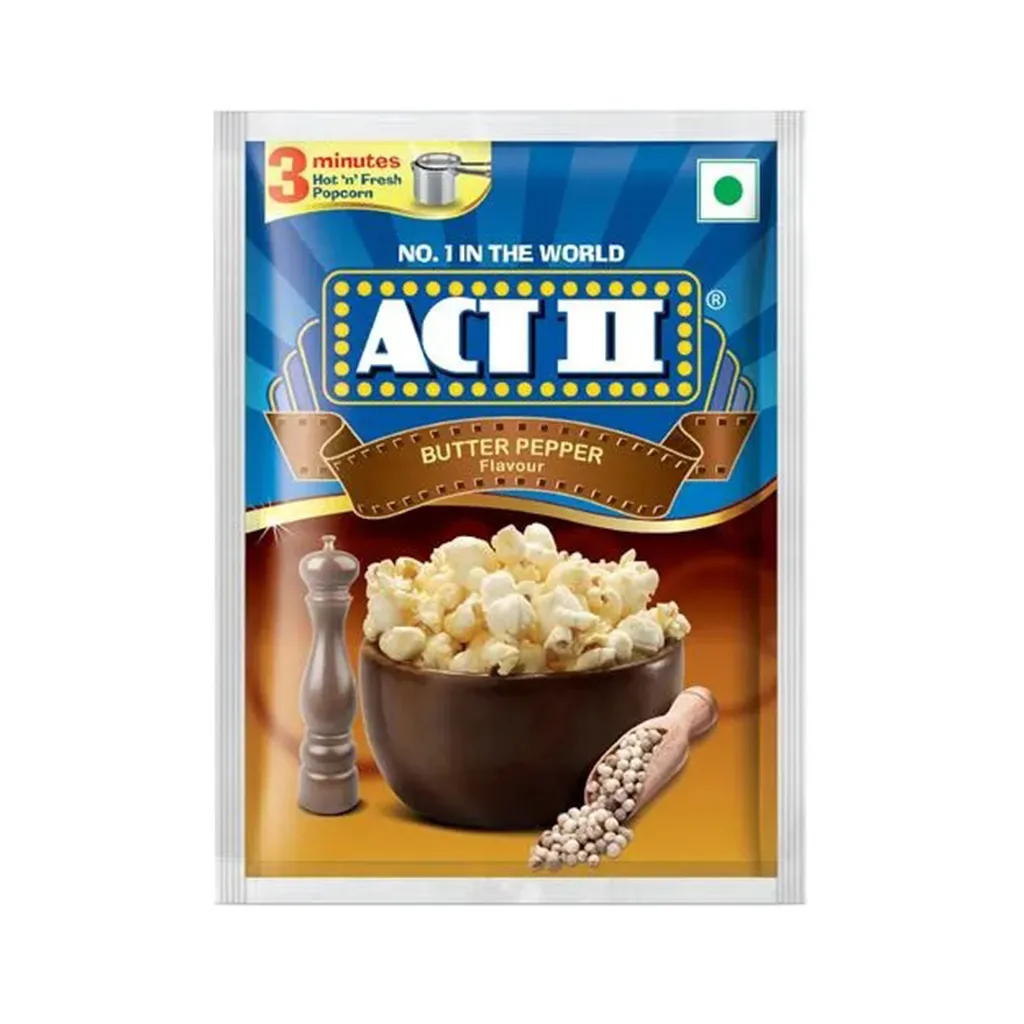 Act II Instant Popcorn Butter Pepper