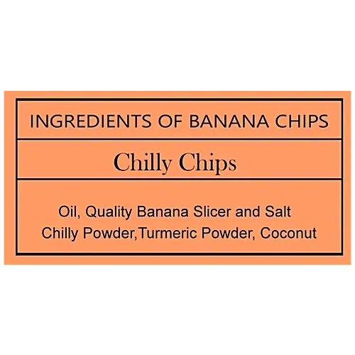 Arunishik Chilli Banana Chips 200g 2