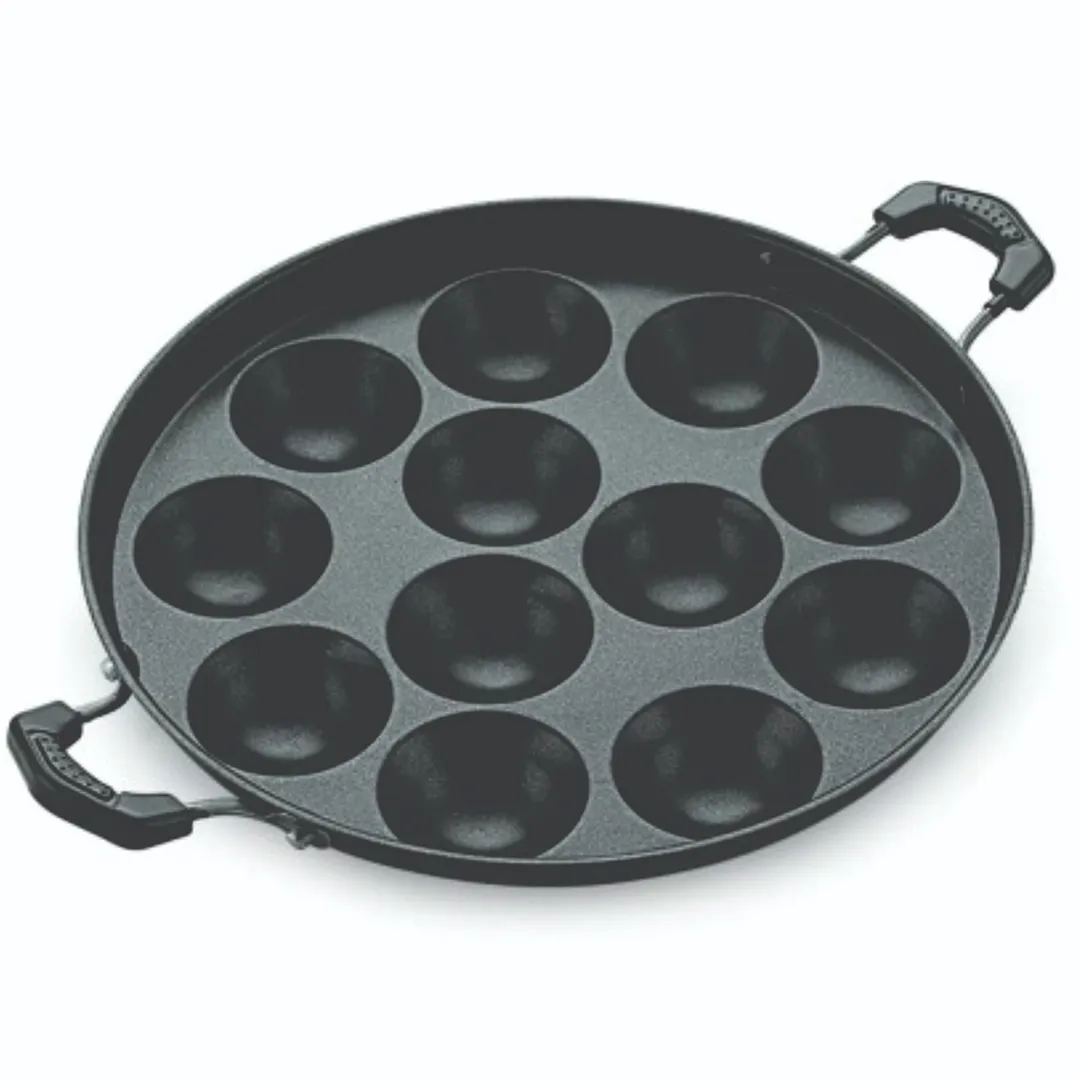 Macclite Non-Stick Appam Patra- 12P 1