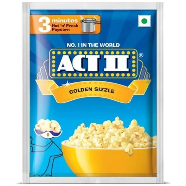 Act II Golden Sizzle Popcorn (Pack of 3)