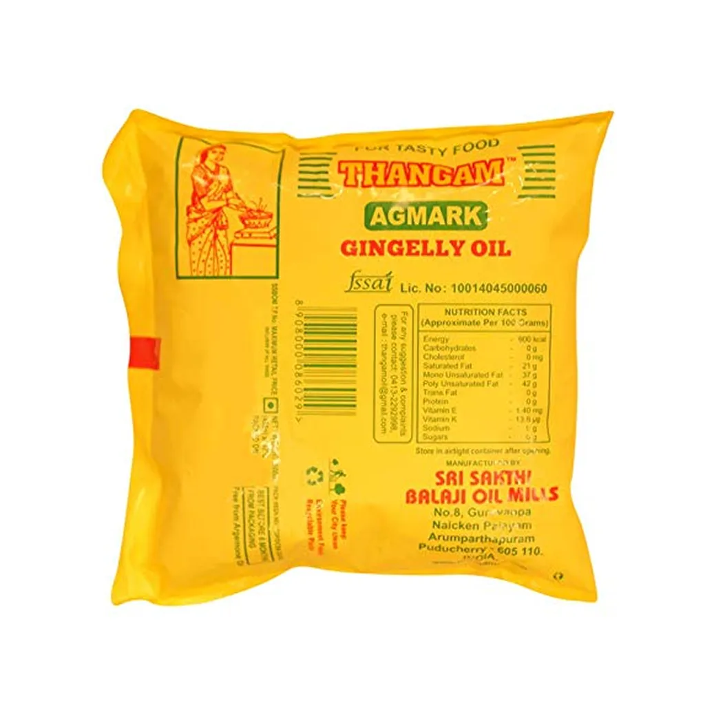 Thangam Agmark Gingelly Oil 1