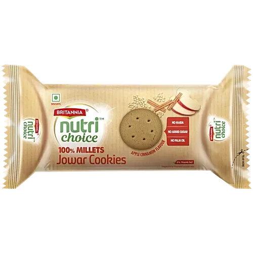Britannia NutriChoice 100% Millets Jowar Cinnamon Cookies