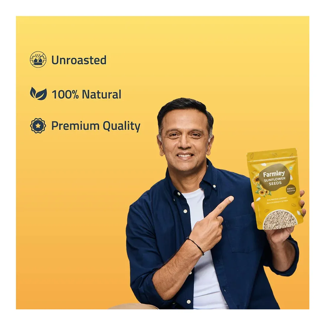 Farmley Premium Sunflower Seeds Standee Pouch 200g 3