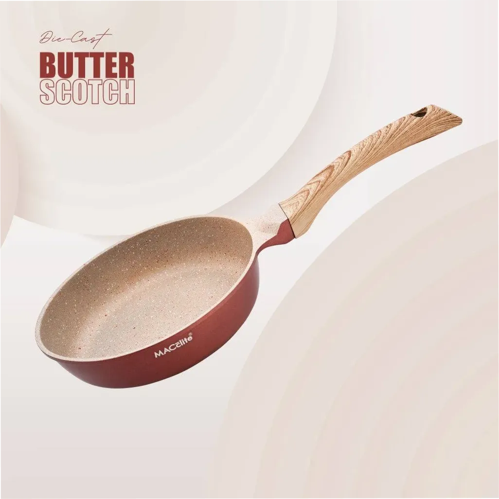 Macclite Kadai 20cm & Frying Pan 20cm with Glass Lid (Combi Pack) 2