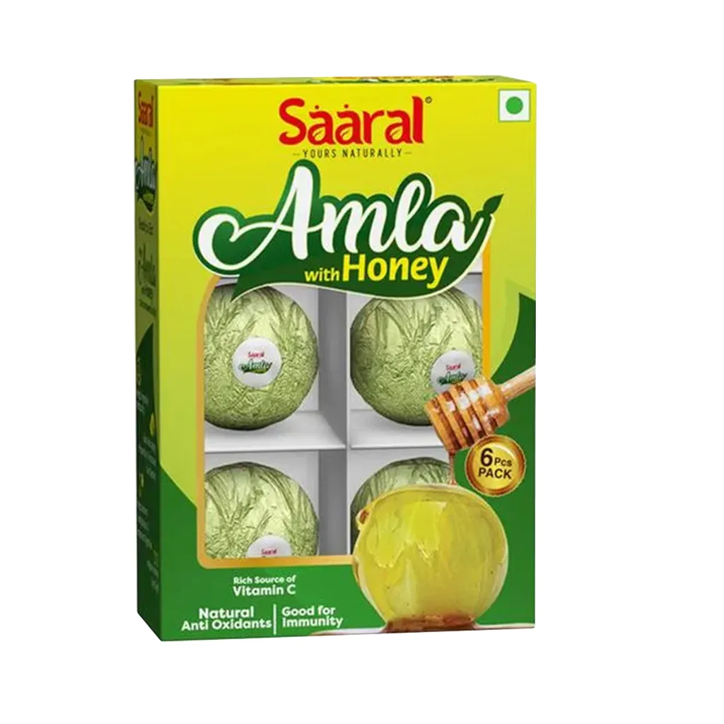 Saaral Amla With Honey - 6 pc