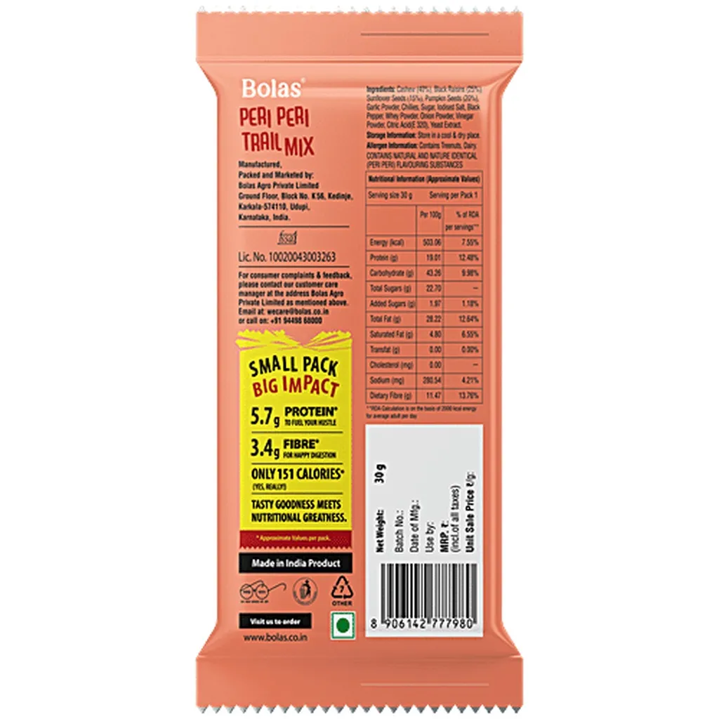 Bolas Peri Peri Trail Mix 1