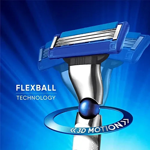 Gillette Mach3 Turbo Men’s Razor with Flexball Technology 4
