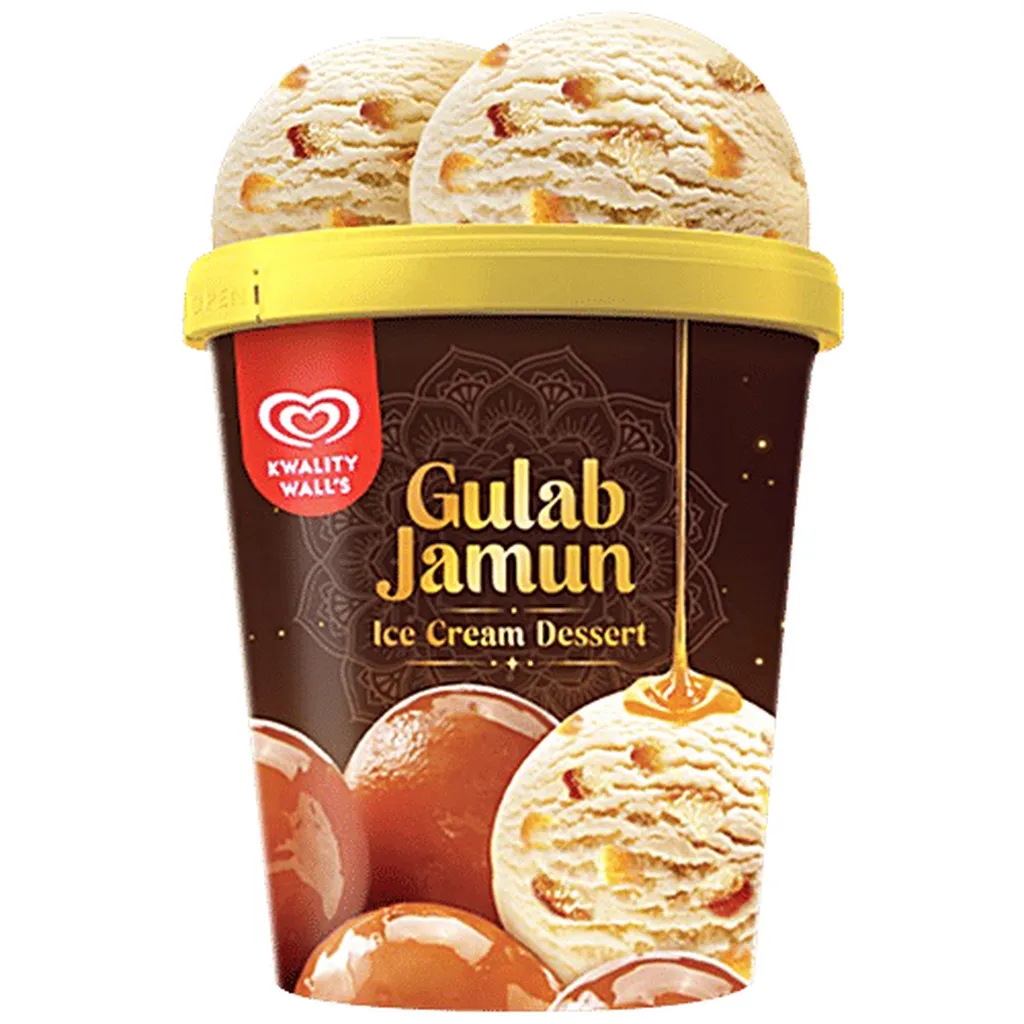 KW Gulab Jamun Ice Cream 2x500ml