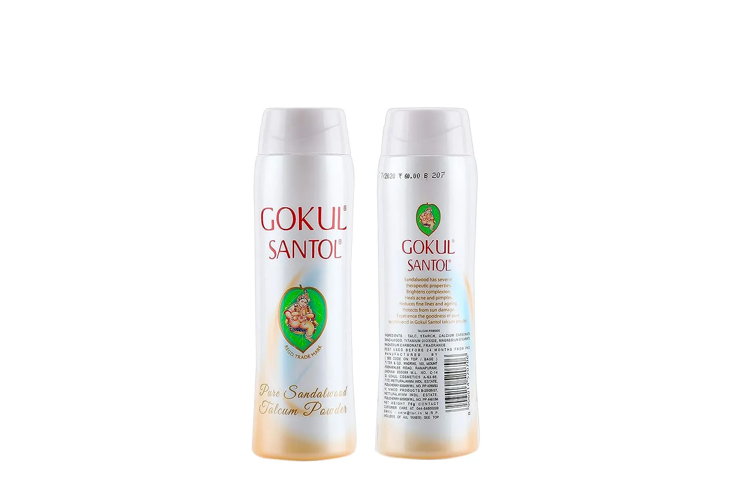 Gokul Santol Talcum Powder 3