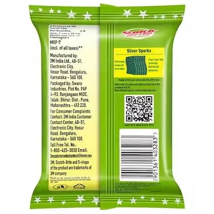 Scotch-Brite Silver Sparks 7 X 10 cm Scrub Pad 1