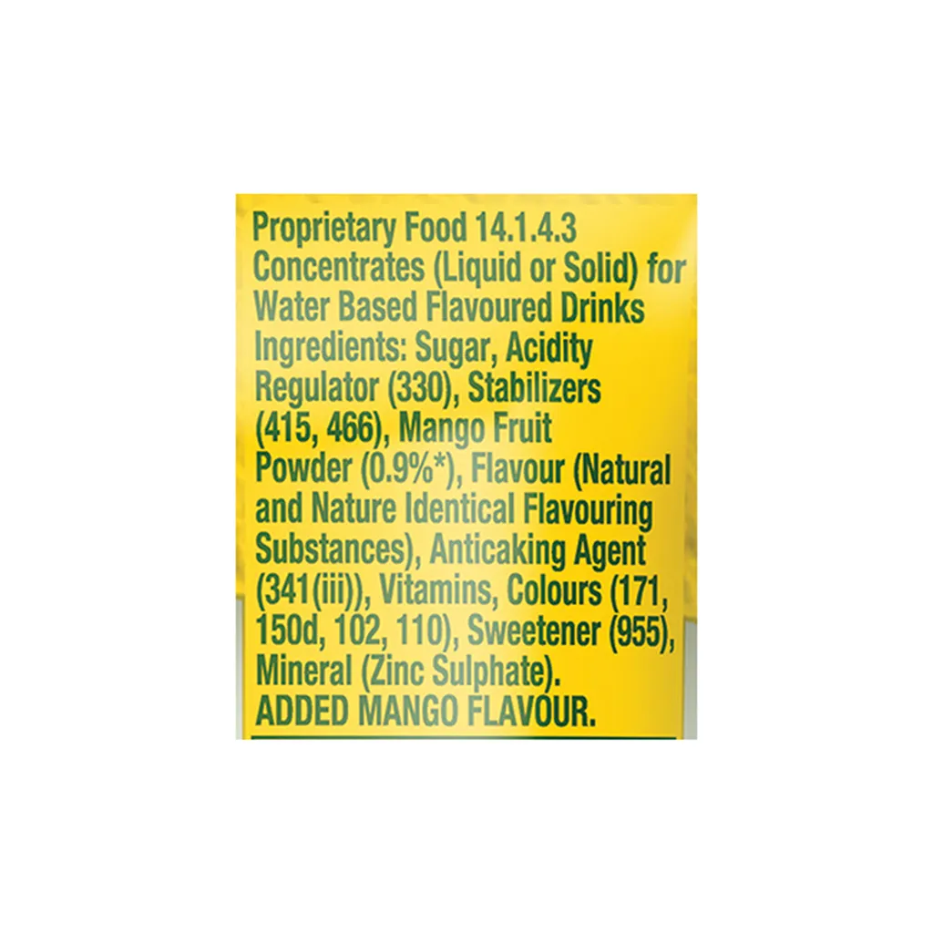 Tang Mango Instant Drink Mix Pouch 4