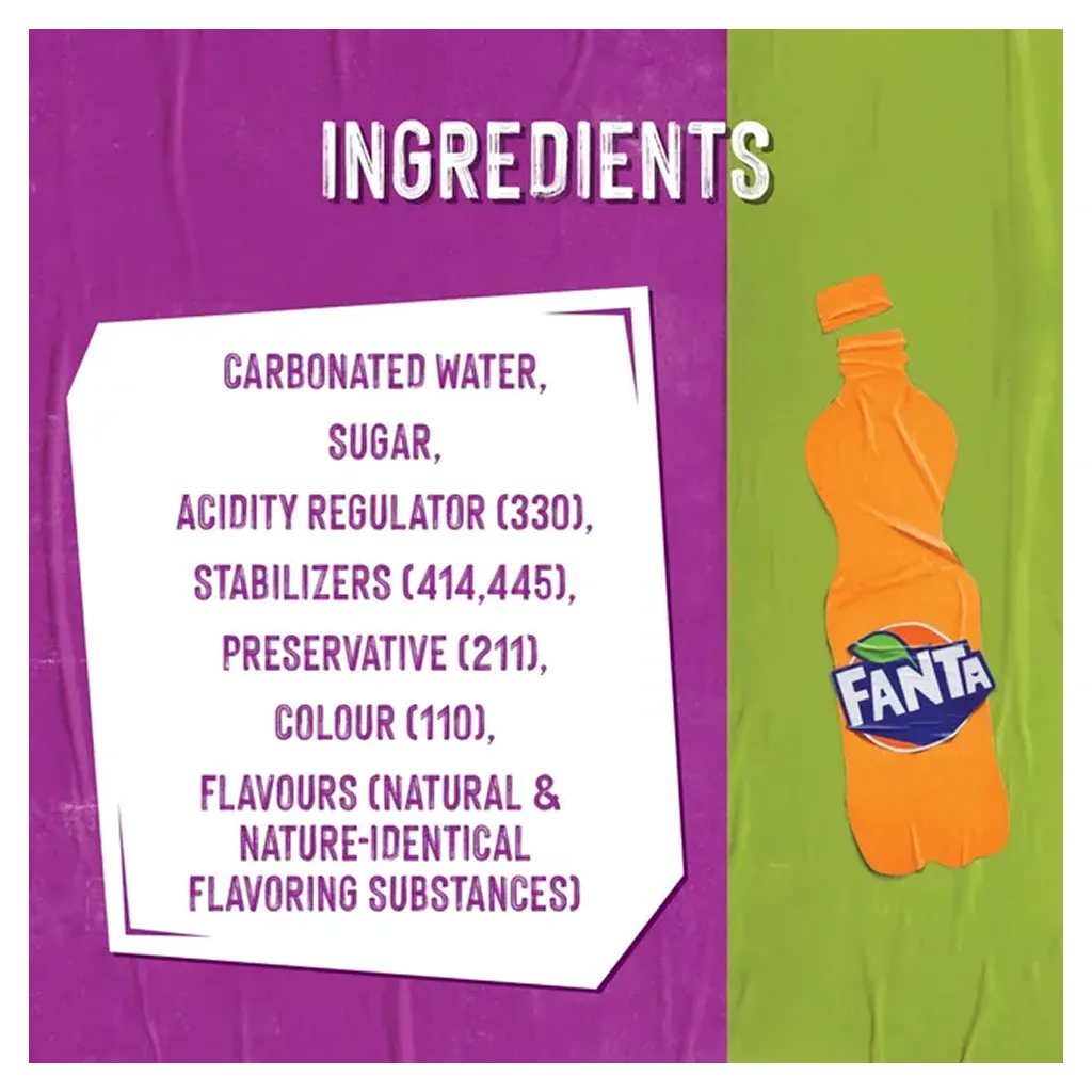 Fanta Soft Drink Pet Bottle 3