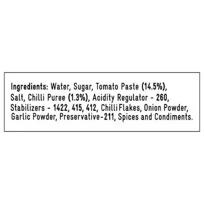 Kissan Sweet & Spicy Tomato Sauce 5