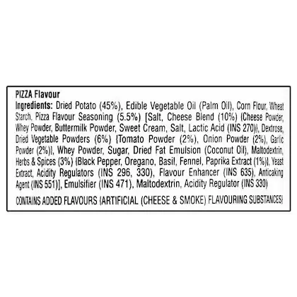 Pringles Pizza Flavoured Potato Chips 4