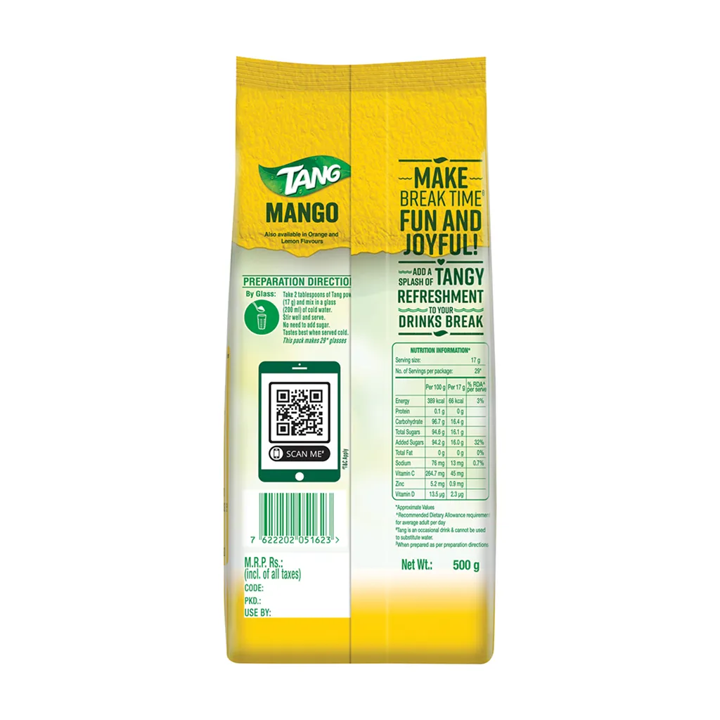 Tang Mango Instant Drink Mix 1